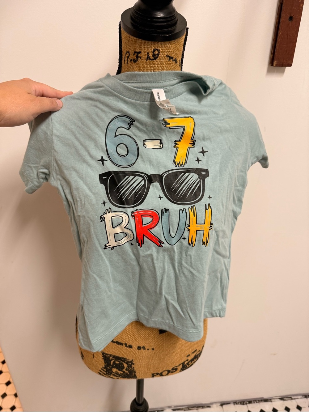 Kids' '6-7 BRUH' Graphic Tee
